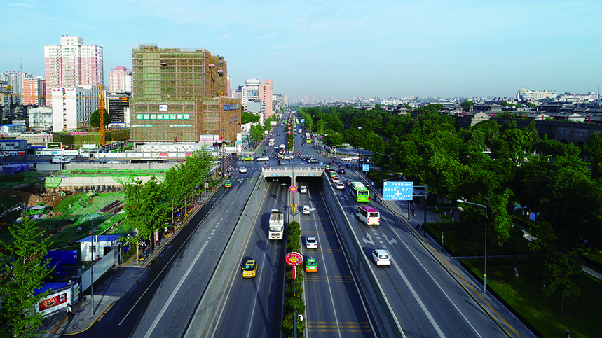 西安市环城南路文昌门-和平门隧道