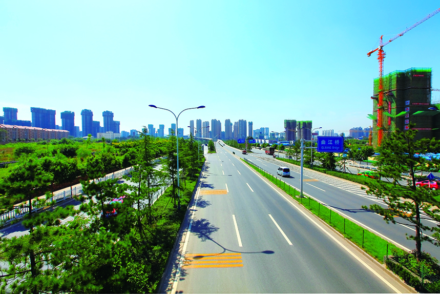 西安市南三环道路