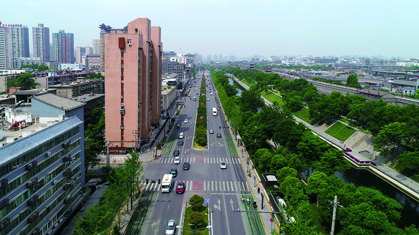 西安市环城南路道路